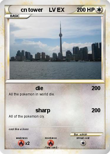Pokemon cn tower    LV EX