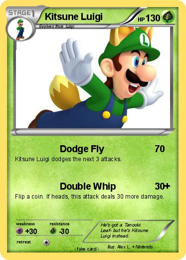 Pokemon Kitsune Luigi