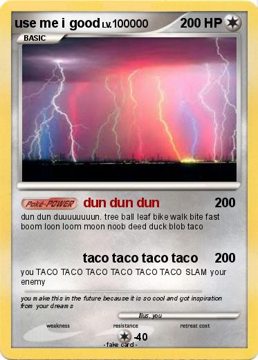 Pokemon use me i good