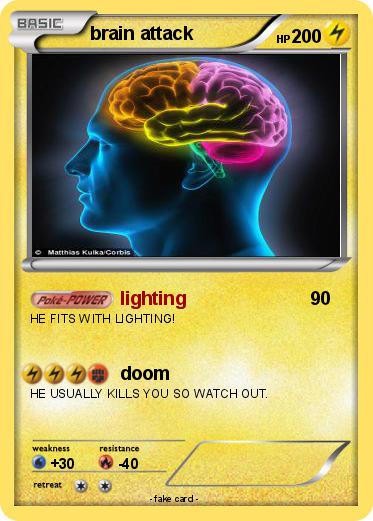 Pokemon brain attack