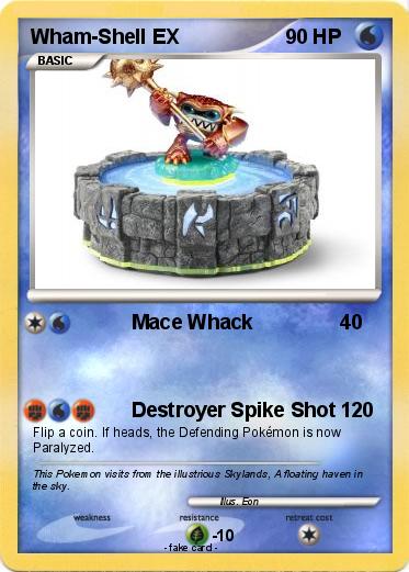 Pokemon Wham-Shell EX Pokemon Wham-Shell EX