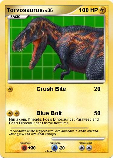 Pokemon Torvosaurus