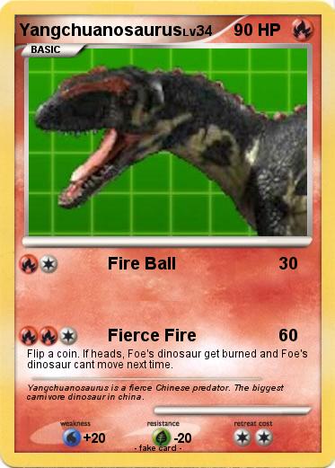 Pokemon Yangchuanosaurus