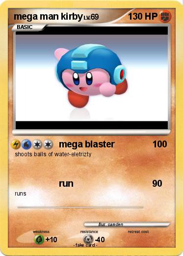 Pokemon mega man kirby