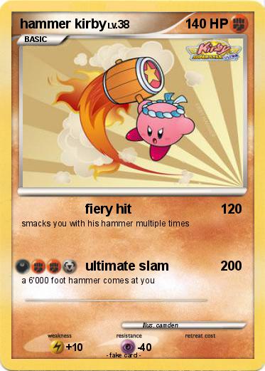 Pokemon hammer kirby
