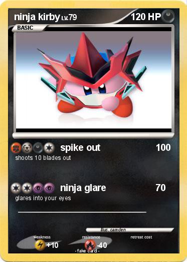 Pokemon ninja kirby