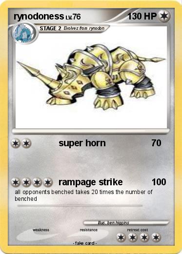 Pokemon rynodoness