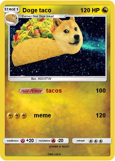 Pokemon Doge taco
