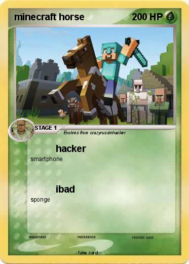Pokemon minecraft horse