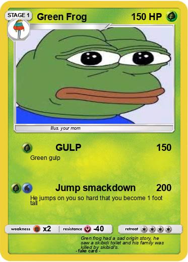 Pokemon Green Frog