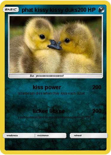 Pokemon phat kissy kissy duks