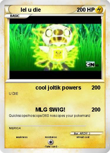 Pokemon lel u die