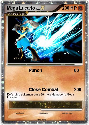 Pokemon Mega Lucario