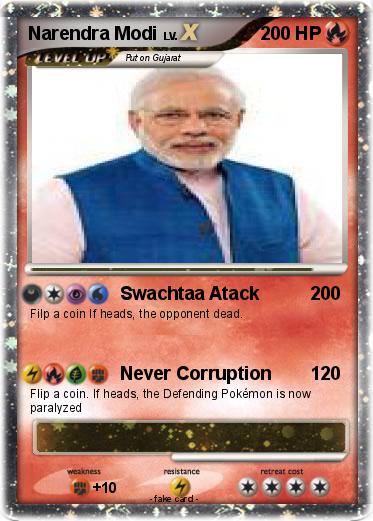 Pokemon Narendra Modi
