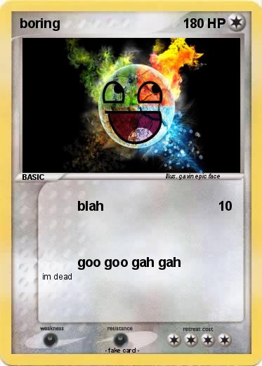 Pokemon boring