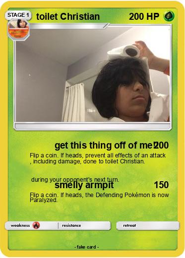 Pokemon toilet Christian
