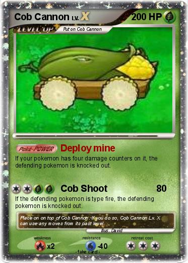 Pokemon Cob Cannon
