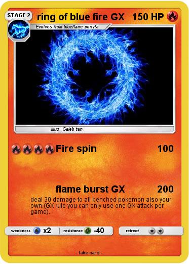 Pokemon ring of blue fire GX