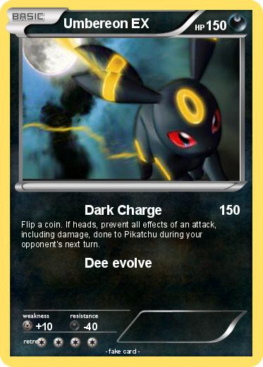 Pokemon Umbereon EX