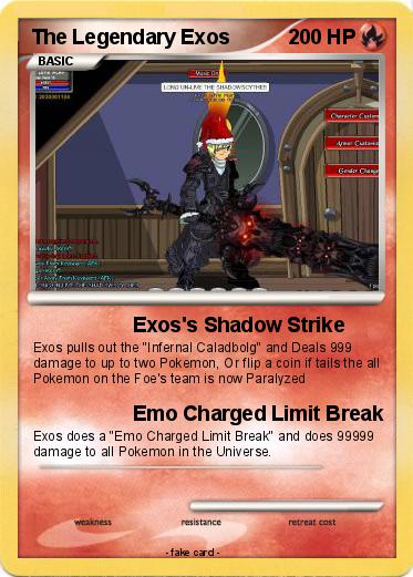 Pokemon The Legendary Exos