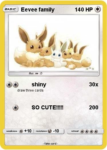 Pokemon Eevee family