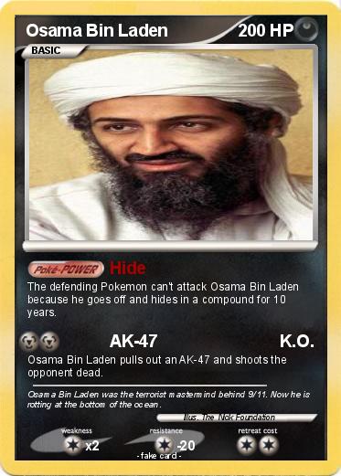 Pokemon Osama Bin Laden