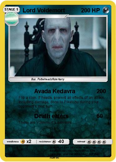 Pokemon Lord Voldemort