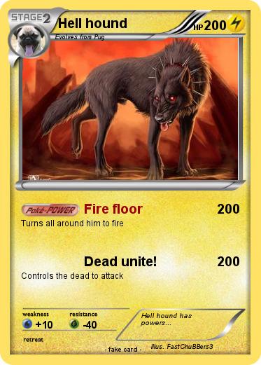 Pokemon Hell hound