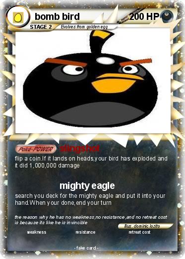 Pokemon bomb bird