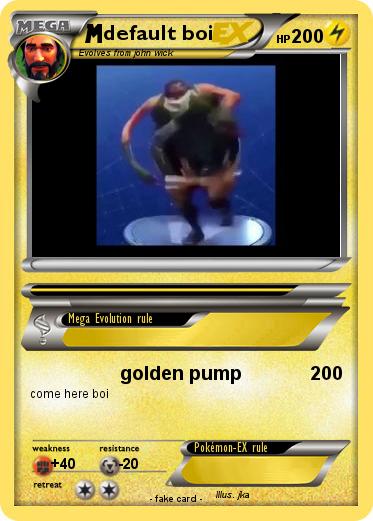 Pokemon default boi