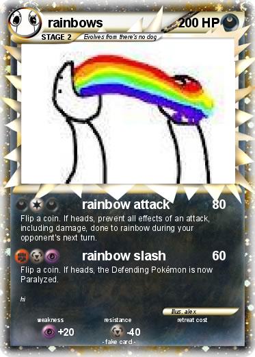 Pokemon rainbows