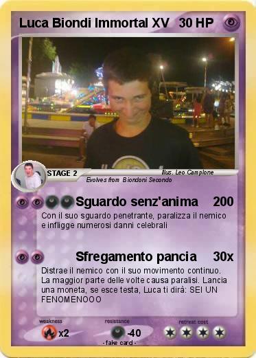 Pokemon Luca Biondi Immortal XV