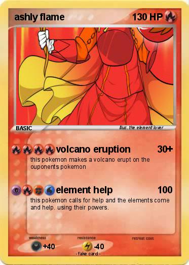 Pokemon ashly flame