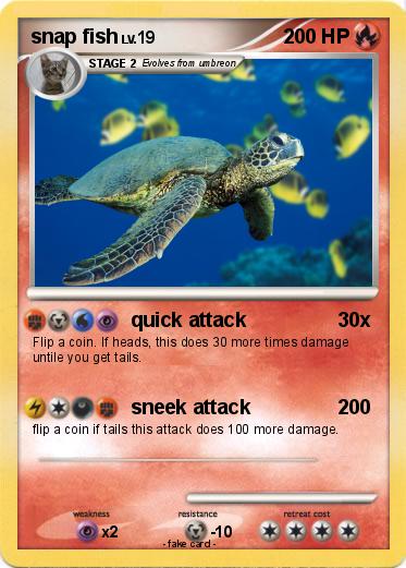 Pokemon snap fish