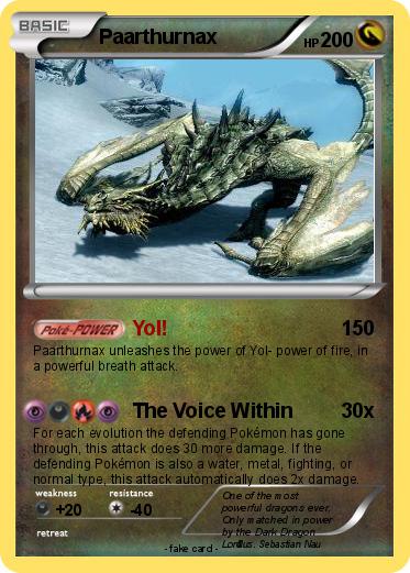 Pokemon Paarthurnax