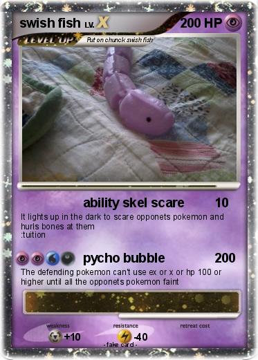 Pokemon swish fish