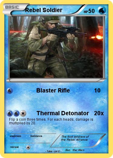 Pokemon Rebel Soldier