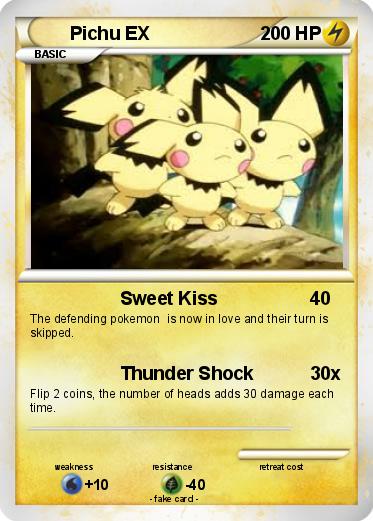 Pokemon Pichu EX