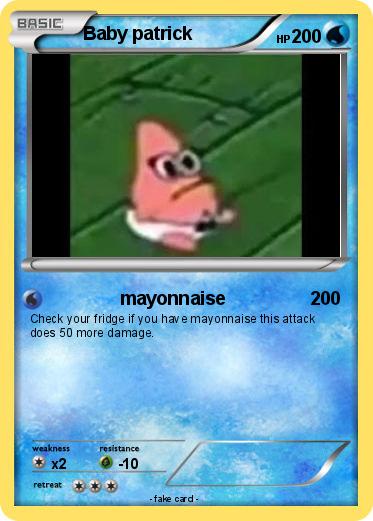Pokemon Baby patrick