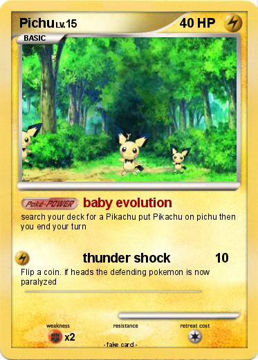 Pokemon Pichu