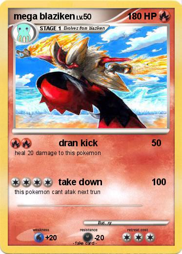Pokemon mega blaziken