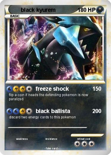 Pokemon black kyurem