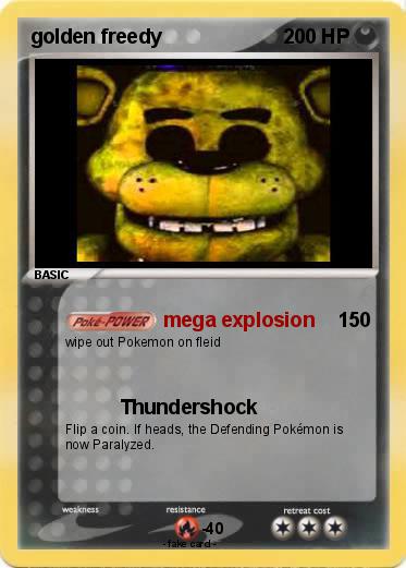 Pokemon golden freedy