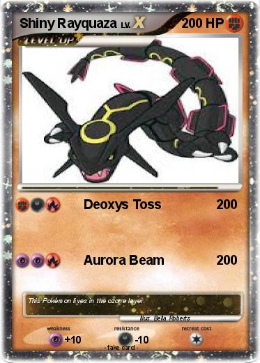 Pokemon Shiny Rayquaza
