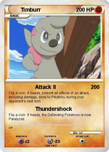 Pokemon Timburr