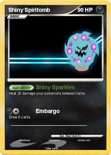 Gen 8] Special Shiny Spiritomb! : r/ShinyPokemon