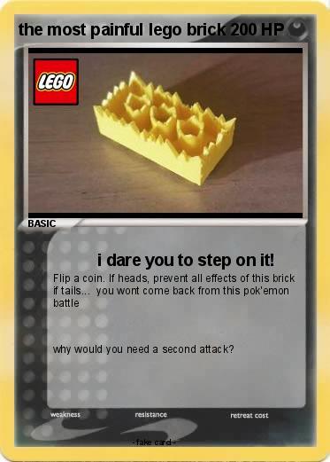 Pokemon the most painful lego brick