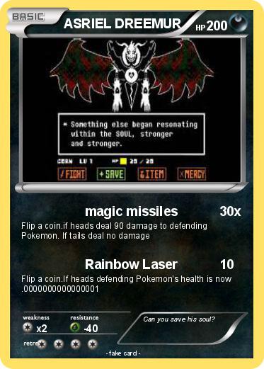 Pokemon ASRIEL DREEMUR