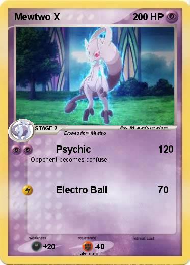 Pokemon Mewtwo X