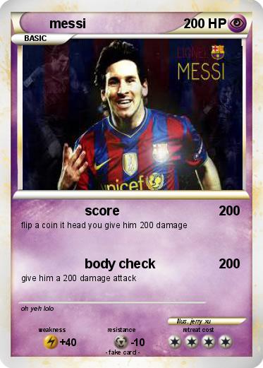 Pokemon messi